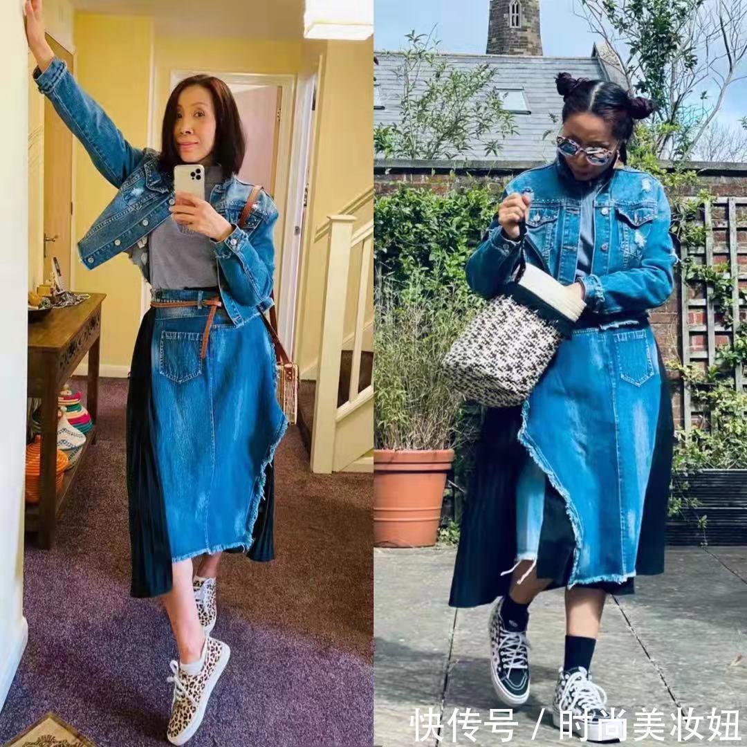 风格|58岁也能化身时髦精,这位奶奶太会穿了,58岁比28岁还要美