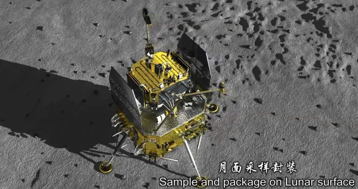 阿波罗 嫦娥五号登月了,为何不留一面国旗,数据流被破解是不是真的?