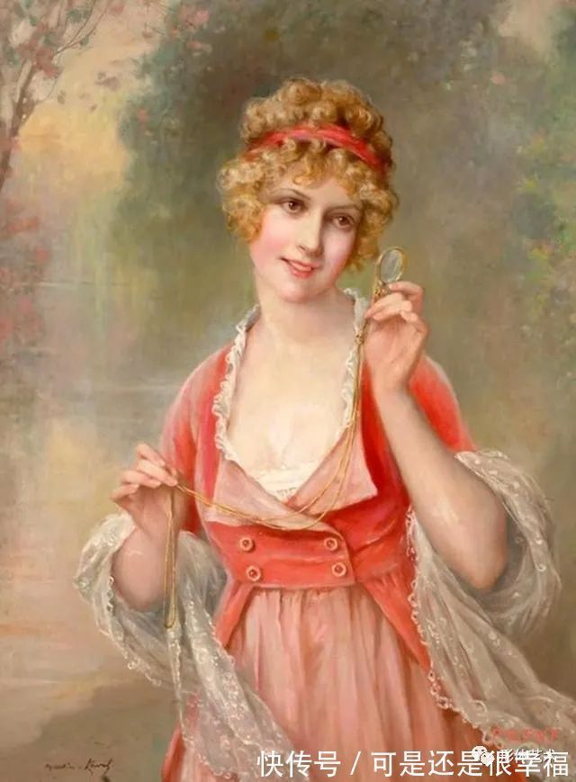 古典#油画中的那些古典女子,含苞待放,静待花开