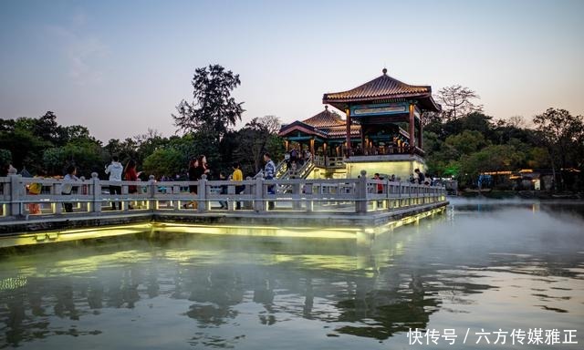 原来中国有两个5A级西湖景区，另一个在广东，不收门票夜景超美