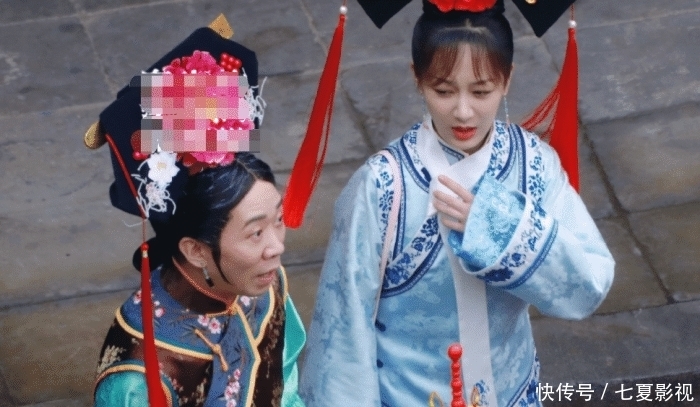 综艺节目 《萌探》清宫装路透,杨紫紫薇造型娇俏可爱,杨迪COS容嬷嬷