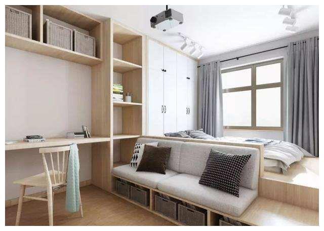 卧室|小卧室不要再买床了,头次见有钱人这样设计,老师傅看完都想学装