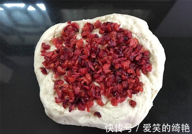 蔓越莓干|花卷新做法,比面包简单,比包子好吃,香甜松软,出锅孩子抢着吃