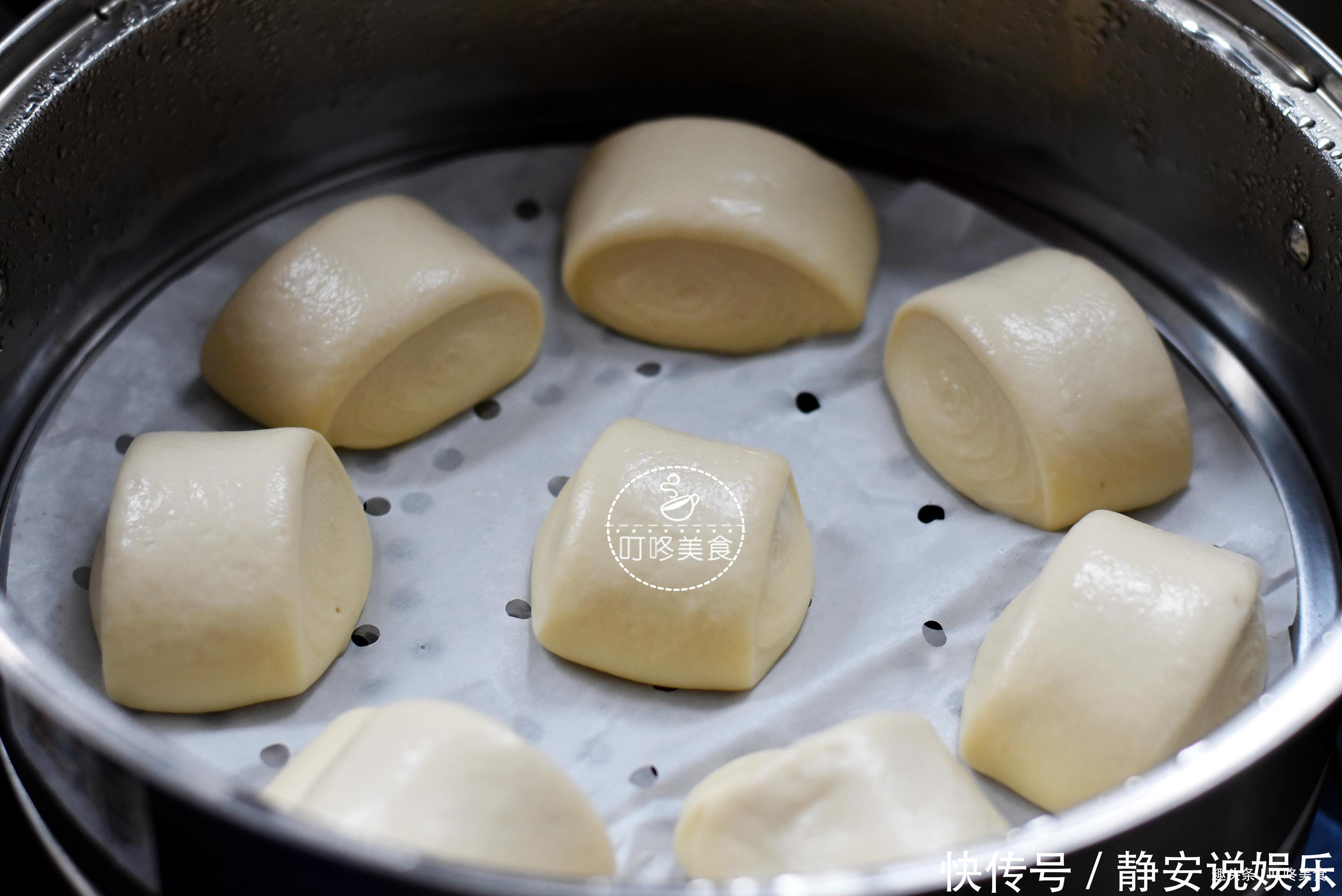 冷天蒸馒头,总是发酵不起来多做这2步,馒头又白又软发酵特快