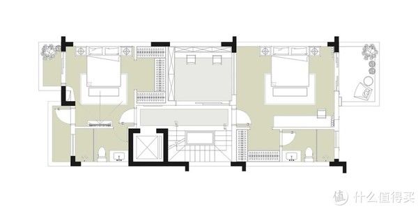 衣帽间|装完500㎡别墅的感悟:300W改造的不止是房子,还有三代人的生活