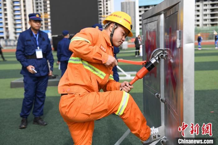 湖南安全技术职业学院|湖南29支队伍同台比拼应急救援“真功夫”