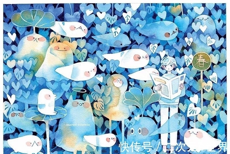 bitamin!每日插画 8年,从画渣到大神,不努力你永远不知道自己有多优秀