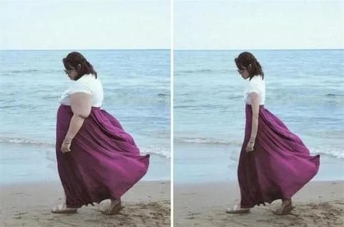 “反差婚纱照”遭吐槽，修图前后差距大，网友：婚礼上认得出来吗