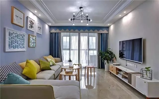 漂亮|朋友装修的房子真漂亮,不愧是学设计的,一个客厅让人百看不腻!