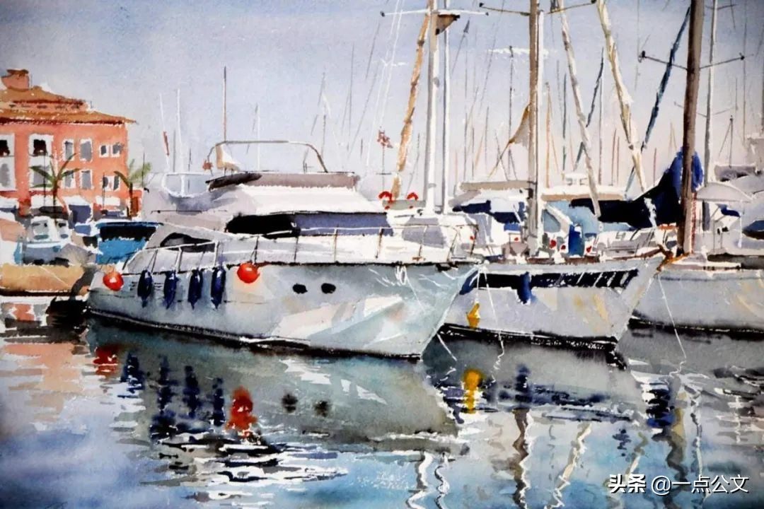 艺术家|流淌的水彩原来是这样的：充满活力与动感