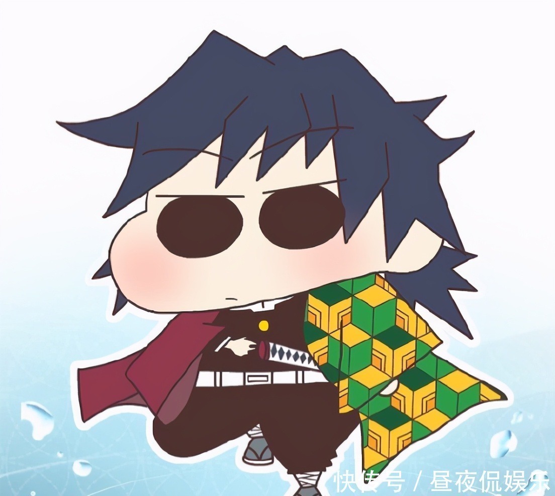 小芭内|鬼灭之刃,九柱全员小新化,风柱变身精神小伙,岩柱形象与众不同