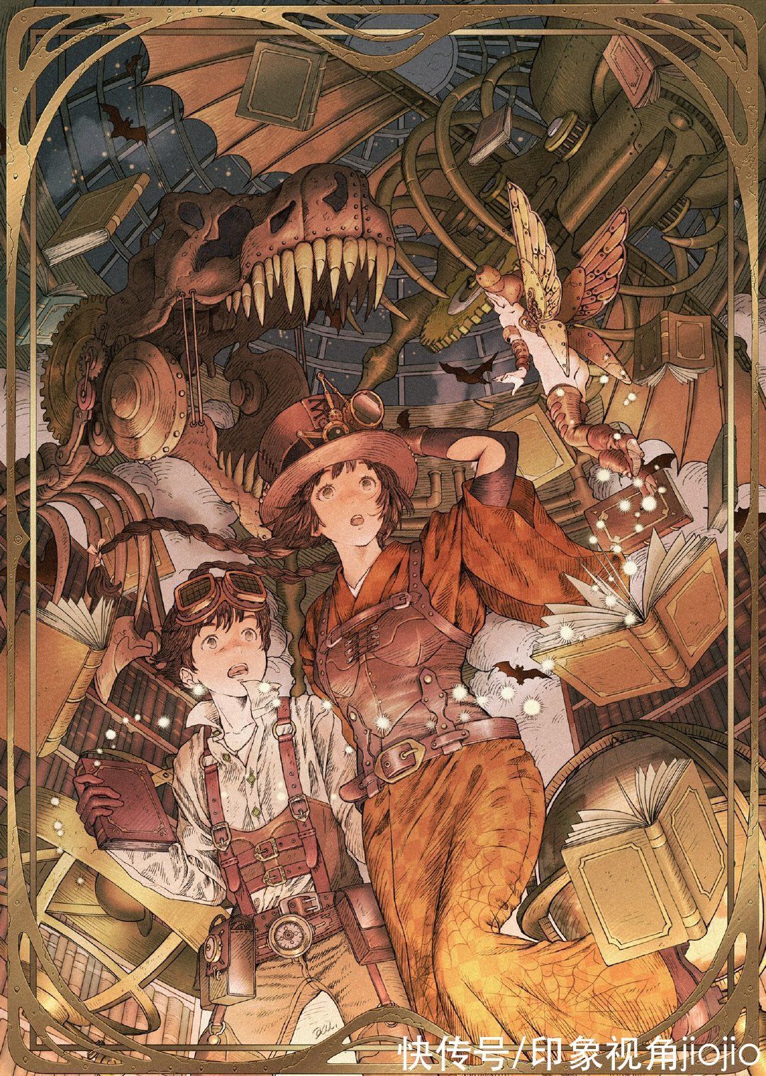 插画#童话风宝藏少女战士插画,熟悉的角色更加梦幻甜美