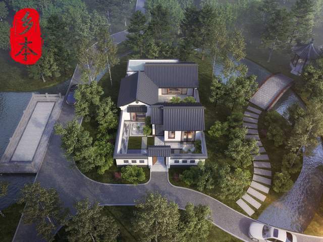 中式|建一栋乡本中式合院，远离喧嚣，回归生活原本的样子