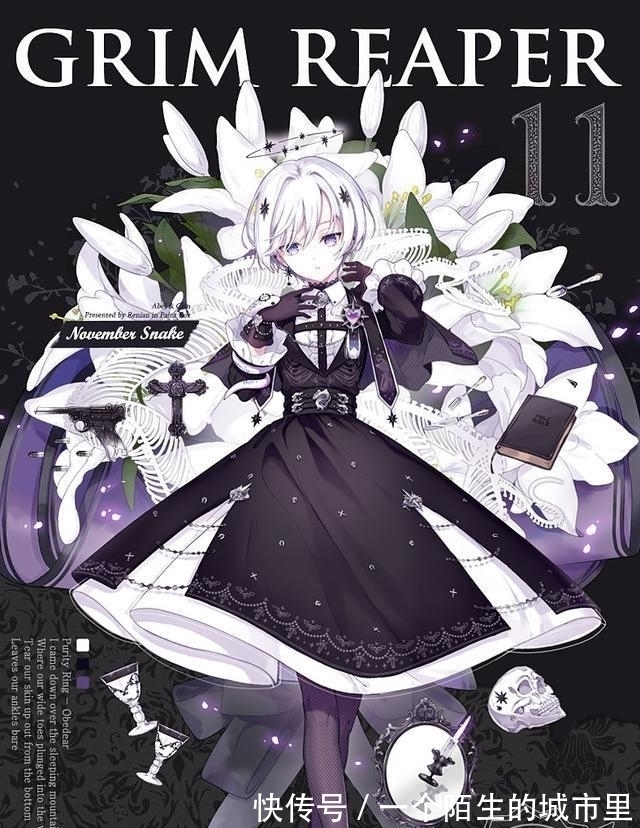 复古风#画师笔下12月份拟人化,8月是清纯少女,4月份最特别