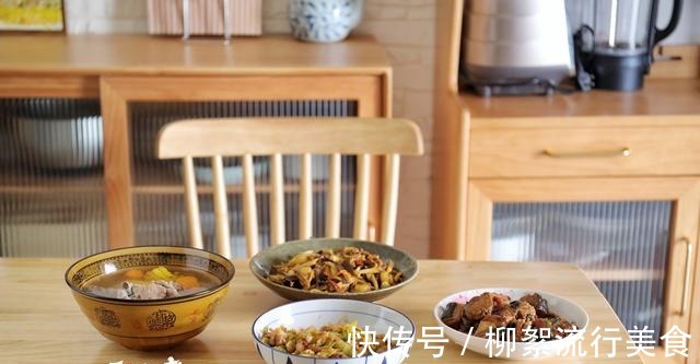 豆帝|三菜一汤一家六口人吃还有剩，网友生活不能这么省，该吃还得吃！