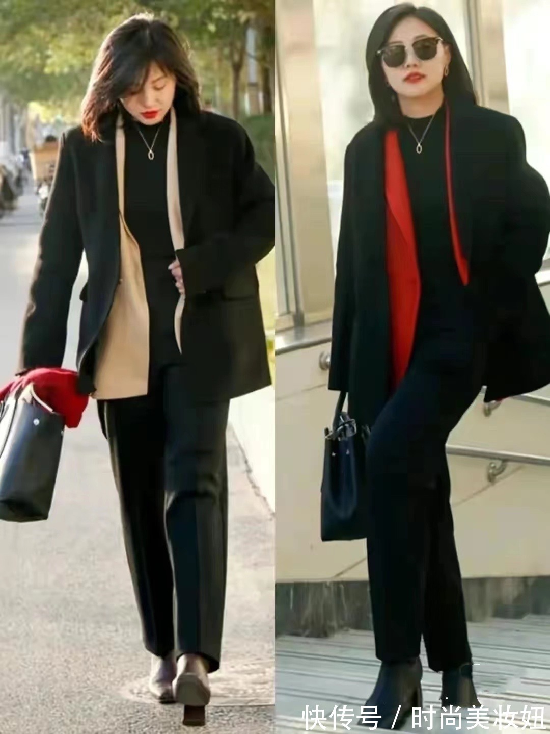 小姐姐 优雅的女人都不爱小脚裤,今年流行这2条裤子,显气质又洋气