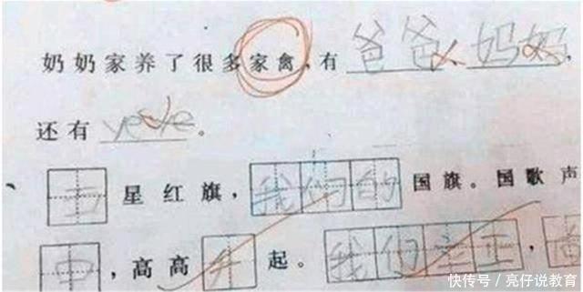 老师|小学生写作业耍小聪明，老师挑不出错给全对我教过最懒学生