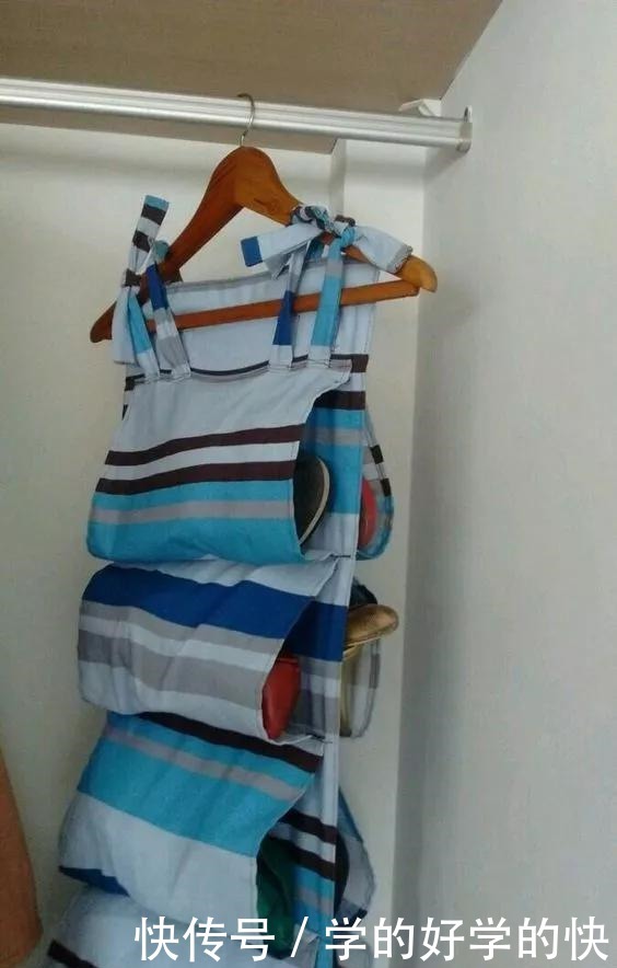 改造|家里旧衣服或布块,别扔了,拿来改造收纳袋,非常的实用!收藏!