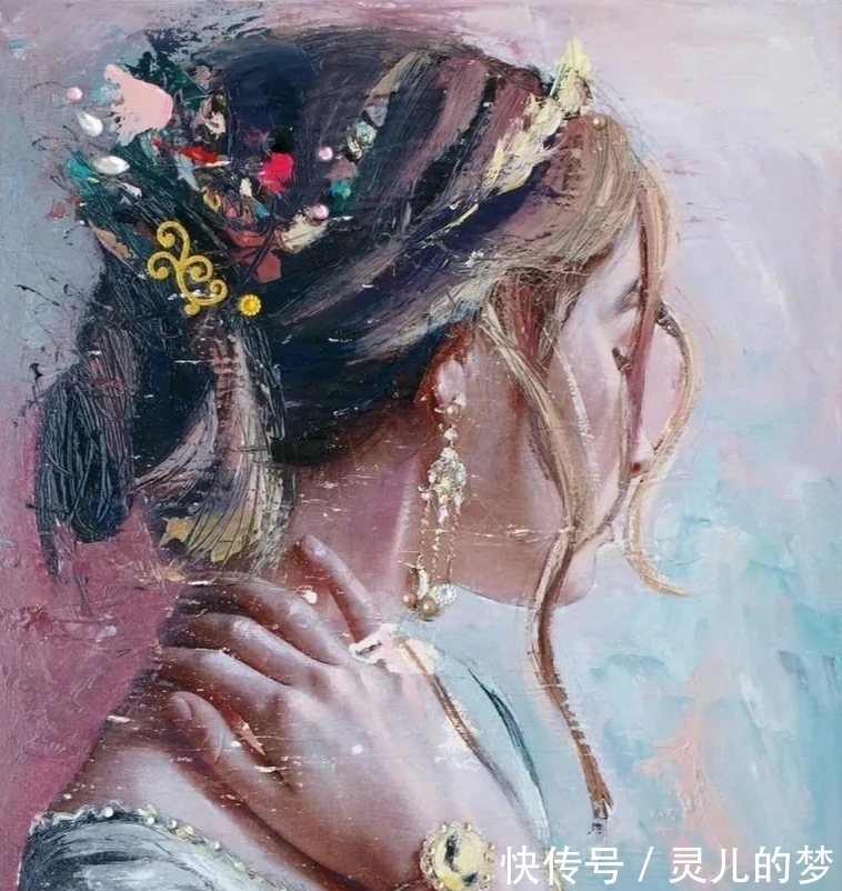 时尚杂志@他用恣意洒脱的笔触,画出的女子顾盼生姿