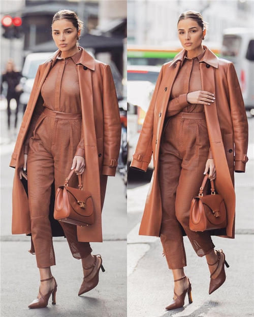 大地色 颜色上身更有“高级感”?买风衣前,这3个颜色一定要做功课