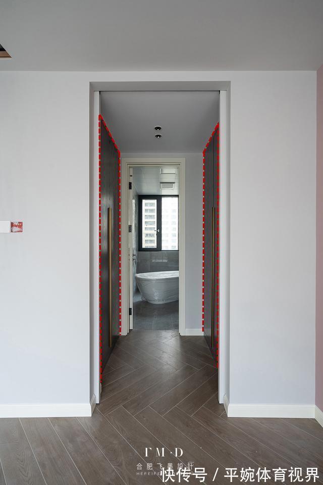 衣区|165㎡一梯一户大平层,改动4处细节换58㎡大横厅,不输别墅