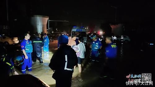 焦俊杰|「关注河南强降雨」江西蓝天救援队:休息三小时 继续救援