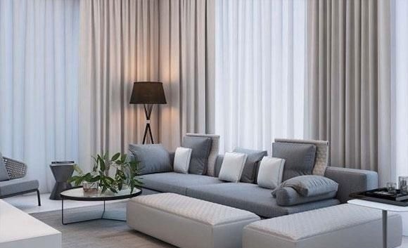 三房|全屋平面吊顶真不错,餐厅包进厨房更实用,很高级的三房装修设计