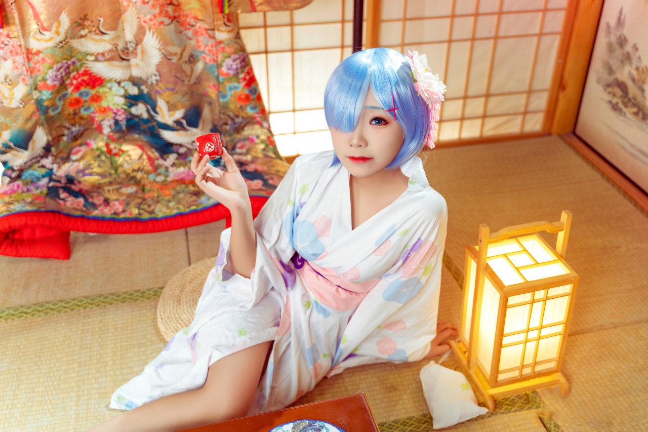 浴衣|蕾姆浴衣cosplay