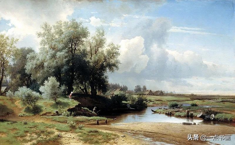 列夫·！光色优美的俄罗斯风景油画，如此迷人美丽