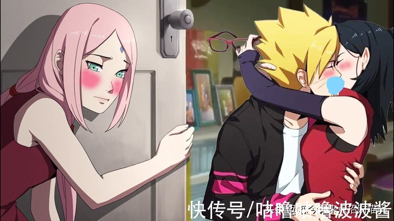 春野樱|火影忍者后代被粉丝强行安排,樱与雏田发现孩子早恋该如何选择?