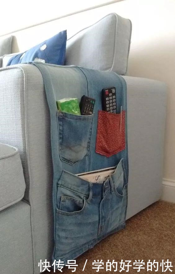 改造|家里旧衣服或布块,别扔了,拿来改造收纳袋,非常的实用!收藏!