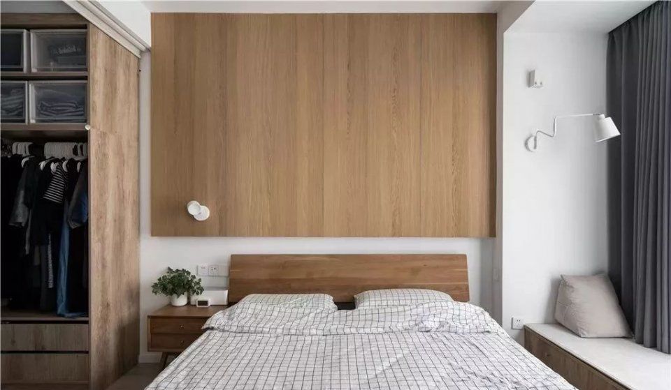 书房|45㎡日式单身公寓，不仅拥有阳光大书房，还有步入式衣帽间！