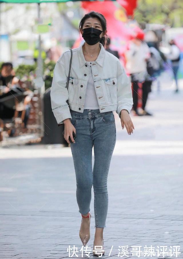 显瘦|紧身牛仔裤百搭显瘦,穿出去个性十足,好看又舒适