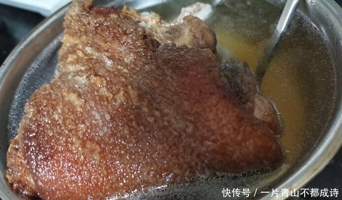 不油不腻,好吃不过走油蹄膀!