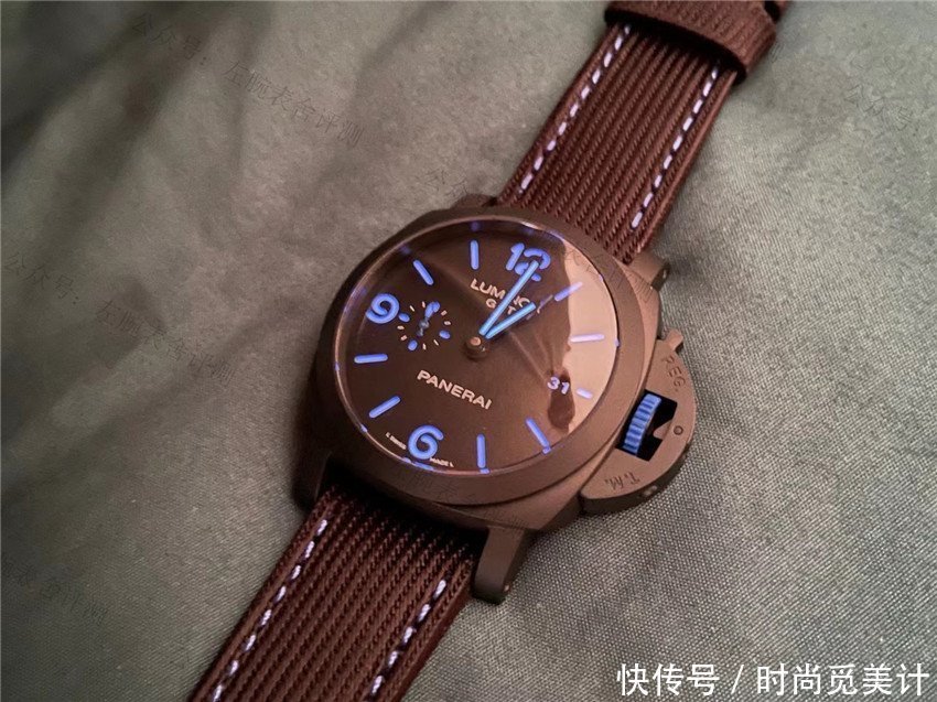 左腕表舍:官网消失的沛纳海,Bucherer联名款1176双时区腕表评测