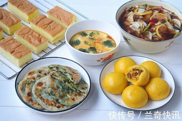 早餐|趁老公不在家,娘俩早餐画风大变!网友:我也要来你家吃