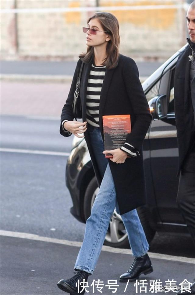 比阔腿裤还要显瘦，直筒牛仔裤荣耀回归！种草这7套搭配