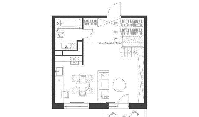 实用|90后男主坚持把卧室抬高至半空，35㎡家储物空间翻倍，太实用