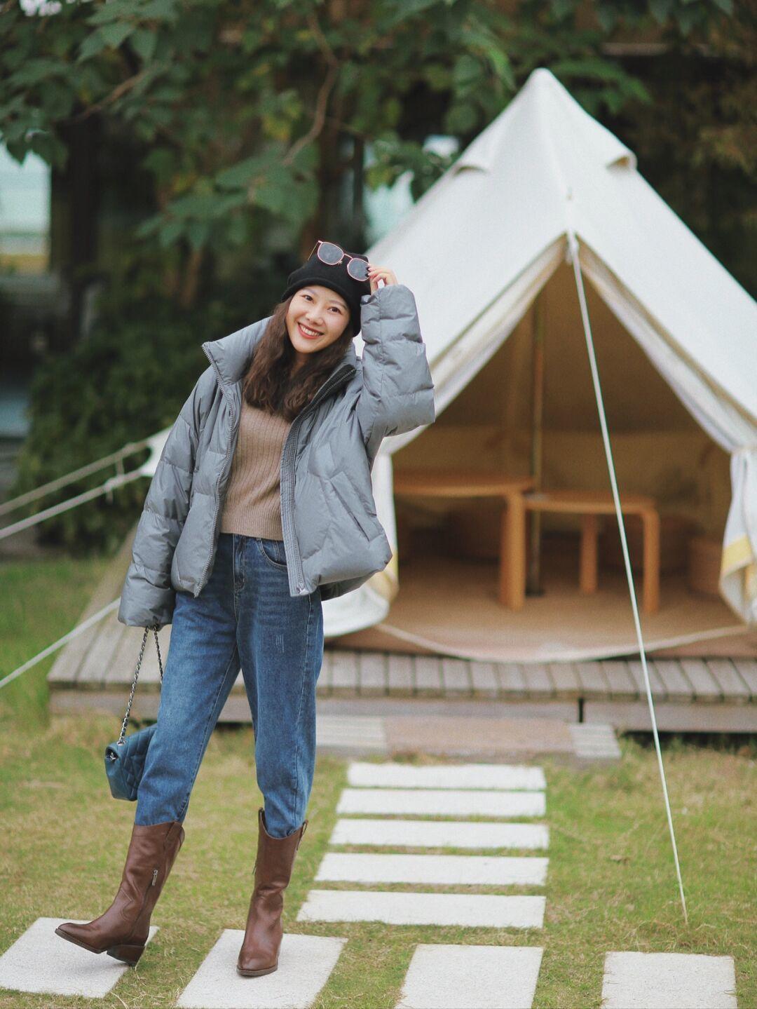 造型 兼顾风度和温度的羽绒服穿搭示范,时髦又显瘦,每一套都能照穿