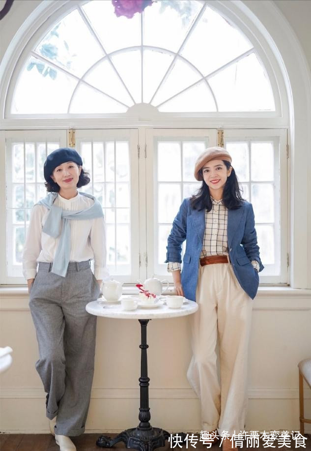 一字领 女人过了55岁，就要少穿小黑裤，学三木妈妈这样穿，优雅显气质