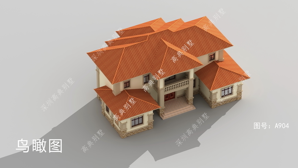 农村|实用的欧式别墅，外观简约美观，施工难度不高，符合农村建房现状