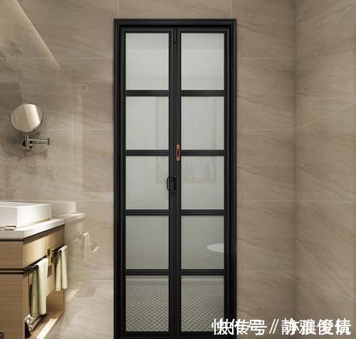 平开门|卫生间万万不要装平开门,装这种门更好看实用,后悔我家才发现