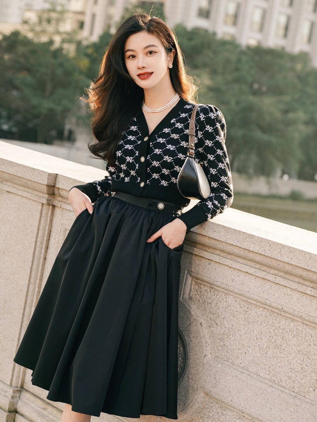 更上一层楼 “毛衣”怎么穿出时尚感?看看这些搭配造型,保暖温柔又显瘦