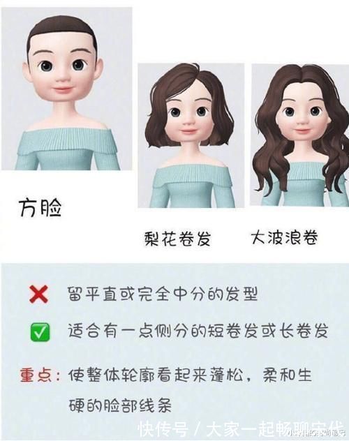 蓬松感|不同的脸型要怎么选发型学会这些小技巧,提升你的颜值