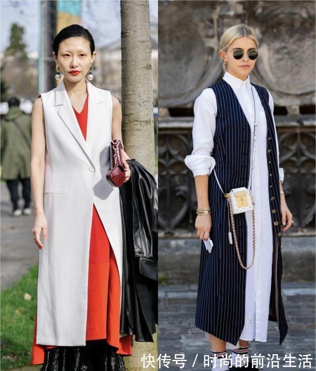 大衣 马甲这么穿美呆了,收下这份马甲搭配攻略,时髦百搭还轻松显瘦!