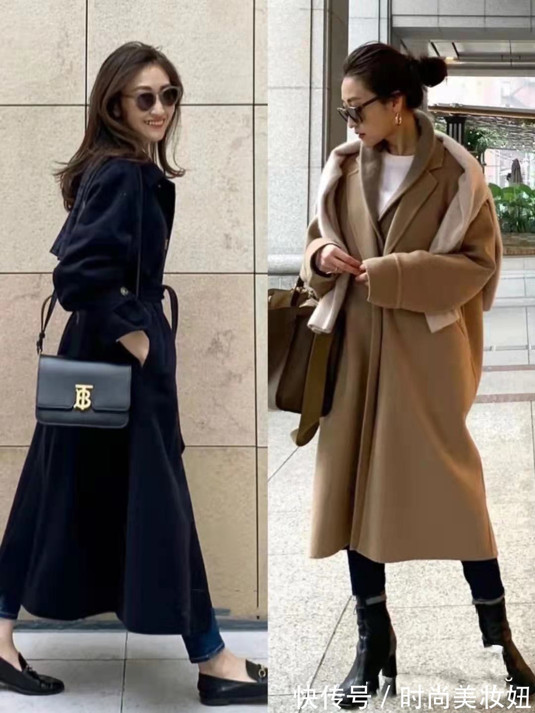 出镜率|40岁女人穿大衣要“高级”,学日本博主18套搭配,优雅又显气质