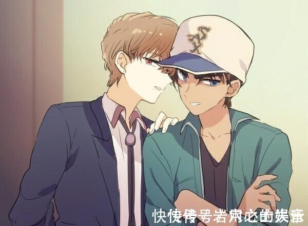 新一|名柯中的第二个柯南,他破案能力堪比童年新一,只是被柯南压制了