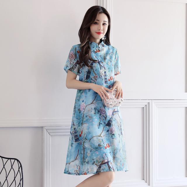 复古|改良旗袍连衣裙,蕴含浓郁中国风,不挑年龄,尽显女性东方美