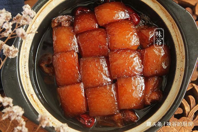 放水|家传20年的红烧肉做法,不放水不加盐,还不用炒糖色,简单更好吃