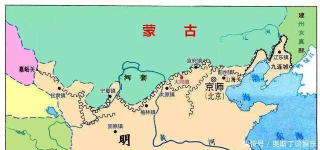 疆域|蒙古是明朝的疆域看蒙古和明朝200多年的战争,长城就是边界